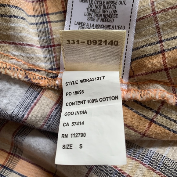 True Religion Western Plaid Snap Button Down Shirt - Picture 9 of 9